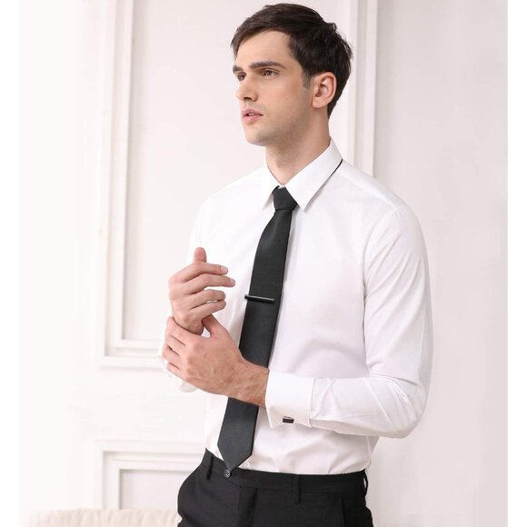 5cm/5.4cm/6cm Mens Tie Clip Bar for Normal Size Steel Business Wedding Gift 1.97 - Picture 5 of 7